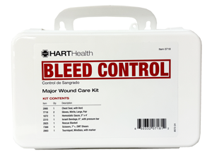 Bleed Control Kit in wall mount poly box