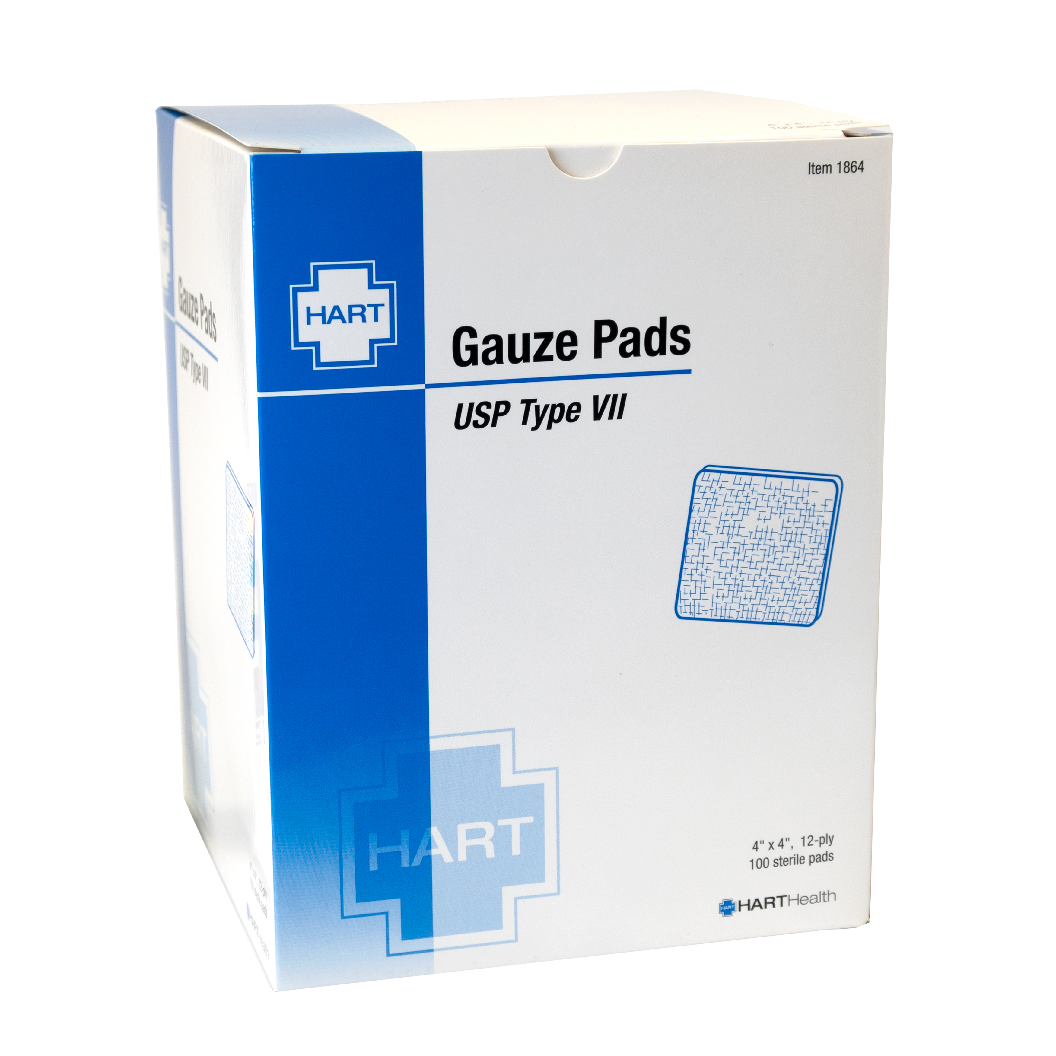 Gauze Pads, Sterile, 4' x 4'