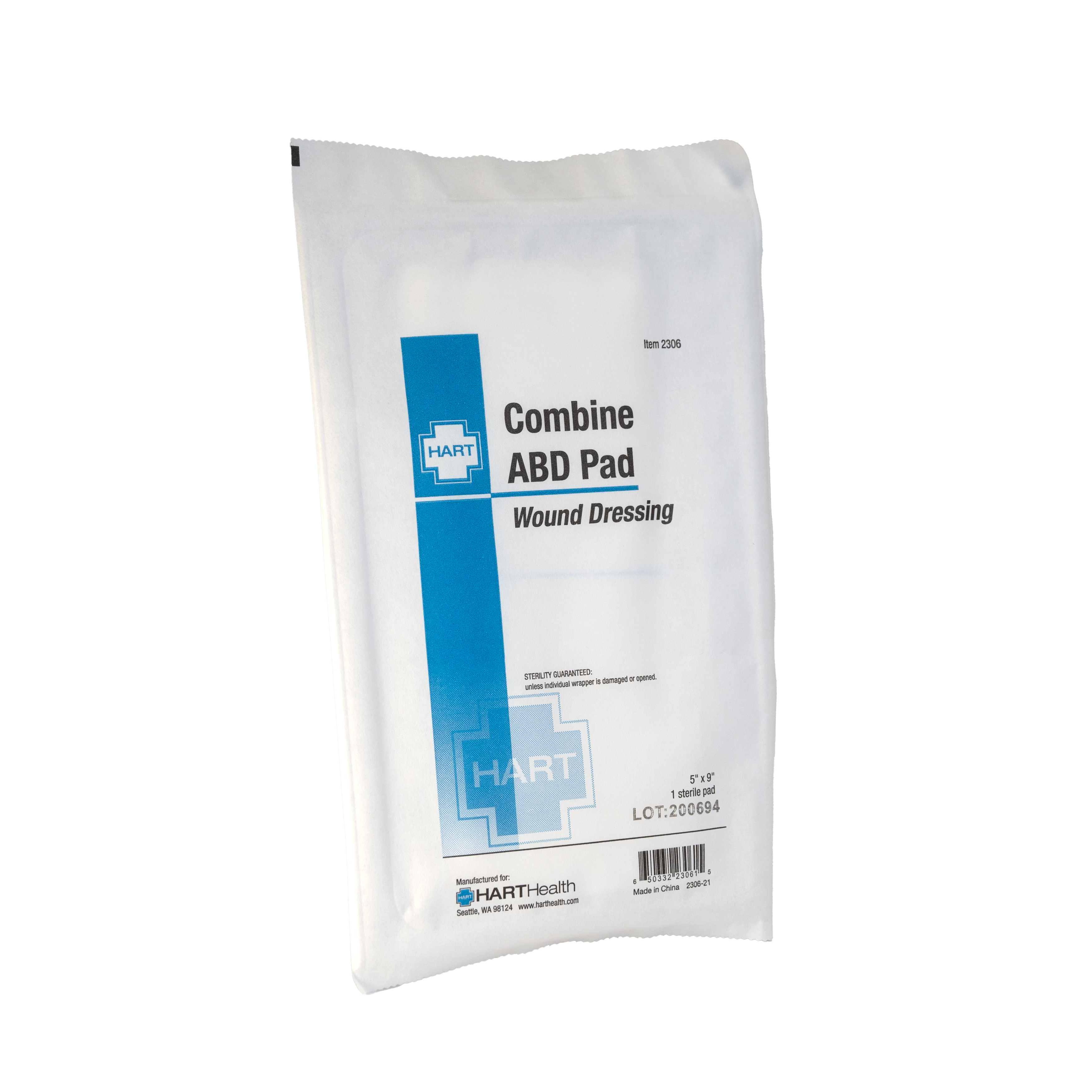 Combine ABD Pad, Trauma Pad, Sterile, 5' x 9'