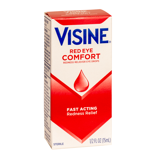 Visine, eye drops