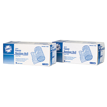Gauze Bandage Roll, Sterile, 4" x 10 Yards, Boxed