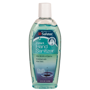 Safetec Hand Sanitizer Gel, 4 oz