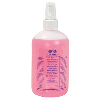 Lens Cleaner, Pyramex, Silicone-free, 16 oz bottle