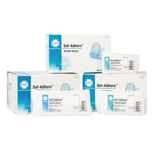 Sof-Adhere Conforming Gauze Bandage Rolls, Sterile, 12 per box