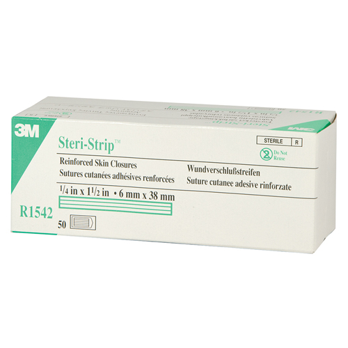 3M, Steri-Strip, Reinforced Closures, 50/6 strips per box