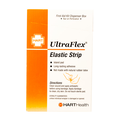 UltraFlex, Strip Adhesive Bandages, Heavy Woven Cloth, 1" x 3", 50 per box