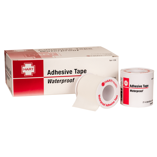 Waterproof Adhesive Tape, Plastic Spool With Sleeve, 2' x 5 yards, 6 per box