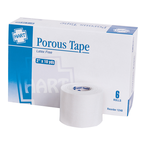 Porous Cloth Tape, Strapping Tape, 2' x 10 yards, 6 per box