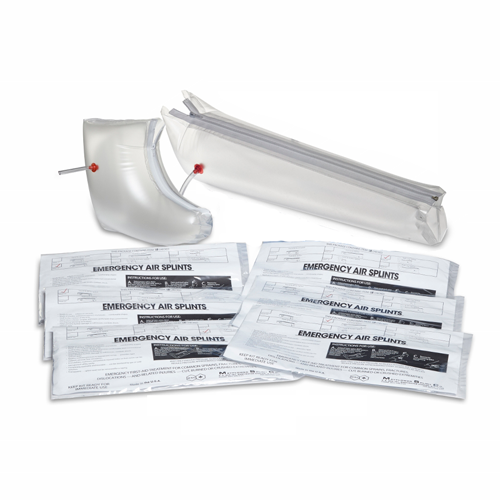 Inflatable Air Splint Kit, Assorted, Set of 6