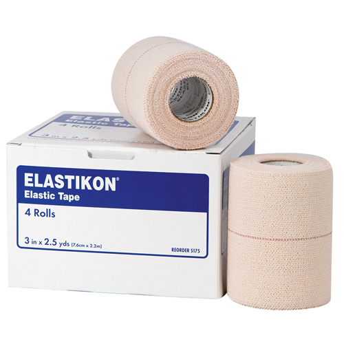 J&J, Elastikon Tape, 3' x 2.5 yards, 4 per box