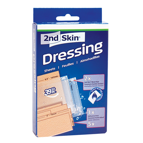 Spenco 2nd Skin Dressing Sheets, 3' x 6-1/2', 2 per package