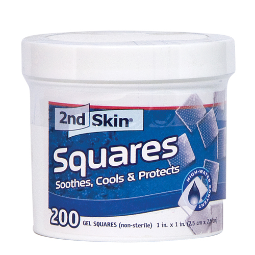 Spenco 2nd Skin Squares, 1' x 1' squares, 200 per jar