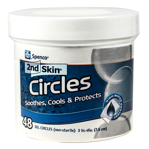 Spenco 2nd Skin Circles, 3 diameter circles, 48 per jar
