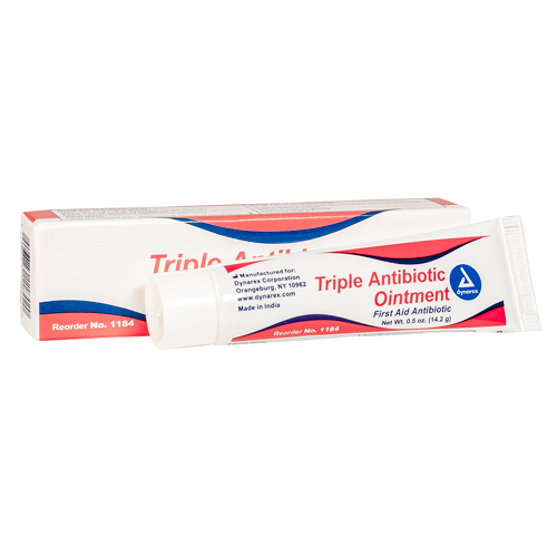 Dynarex Triple Antibiotic Ointment, 1/2 oz