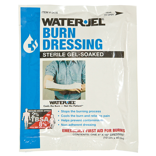 Water-Jel Burn Dressing, 4" x 16"