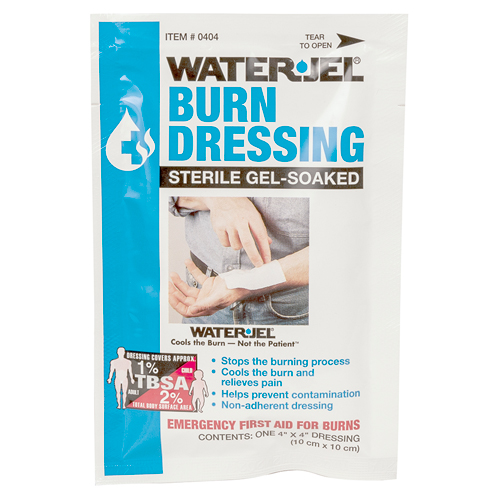 Water-Jel Burn Dressing, 4" x 4"