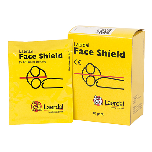 Laerdal Face Shields, #460000, 10 per pack