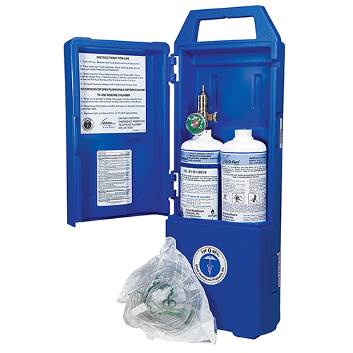 Lif-O-Gen Oxygen Unit with 2 Oxygen Cylinders