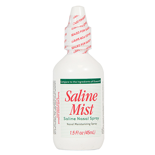Saline Mist Nasal Spray, 1.5 oz