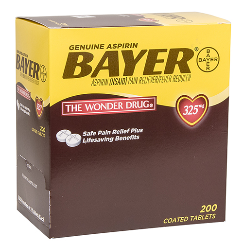Bayer, Aspirin 325 mg (NSAID)