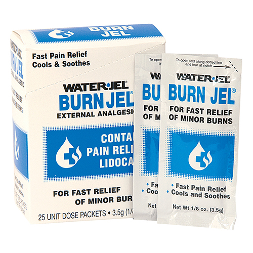 Water-Jel Burn Jel, 3.5gm, 25 per box