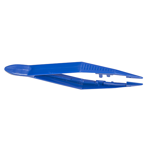 Forcep Tweezers, plastic, disposable