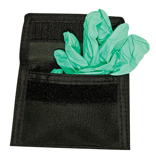 Holster For Gloves, Cordura, 3' x4', Black