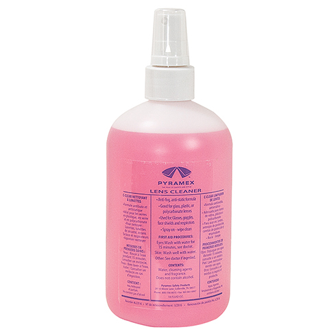 Lens Cleaner, Pyramex, Silicone-free, 16 oz bottle