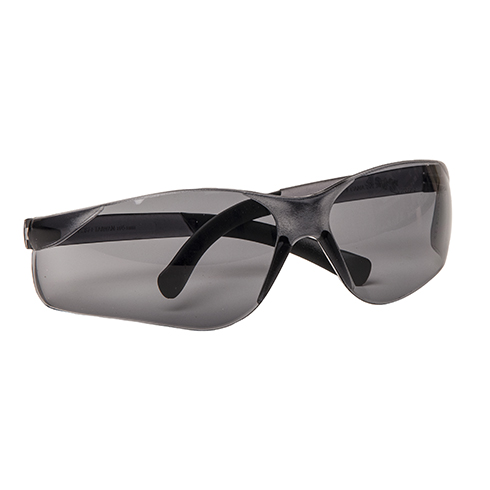 Safety Glasses, Ztec, grey lens, each