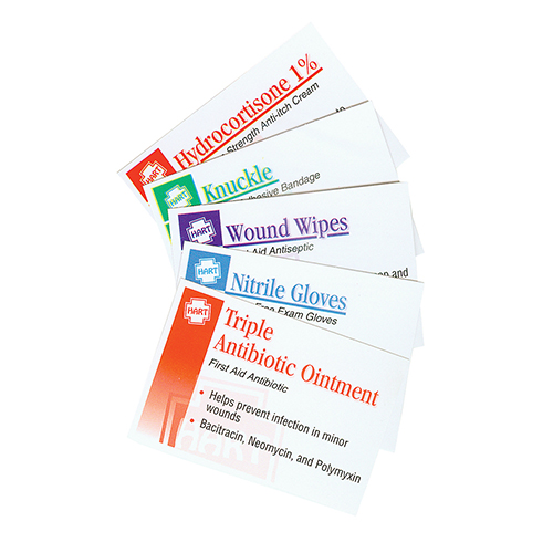 Door Pouch Insert Cards, 25 per set